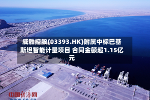 威胜控股(03393.HK)附属中标巴基斯坦智能计量项目 合同金额超1.15亿元