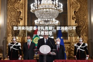 欧洲央行管委卡扎克斯：欧洲央行不急着加息
