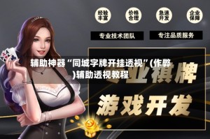 辅助神器“同城字牌开挂透视”(作弊)辅助透视教程
