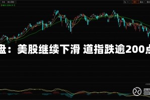 早盘：美股继续下滑 道指跌逾200点