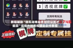 教程辅助“微乐湖南麻将如何设置才能赢”详细外挂透视辅助软件教程