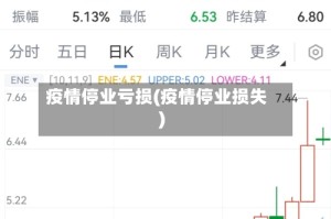 疫情停业亏损(疫情停业损失)
