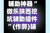 辅助神器“微乐陕西挖坑辅助插件”(作弊)辅助透视教程