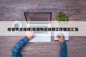 疫情物资保障/疫情物资保障工作情况汇报