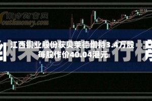 江西铜业股份获贝莱德增持3.4万股 每股作价40.04港元