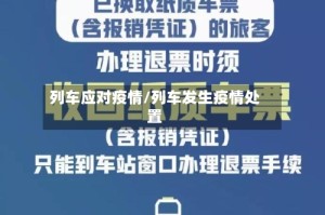 列车应对疫情/列车发生疫情处置