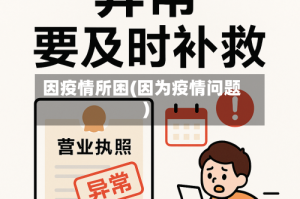 因疫情所困(因为疫情问题)