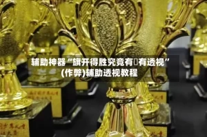 辅助神器“旗开得胜究竟有沒有透视”(作弊)辅助透视教程
