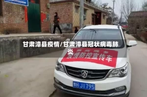 甘肃漳县疫情/甘肃漳县冠状病毒肺炎