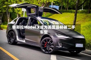 特斯拉Model X成为美国最畅销二手车型