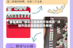教程辅助“微乐江西麻将开挂视频”详细外挂透视辅助软件教程