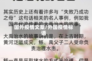 国外疫情文案/外国疫情标语