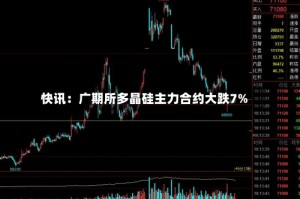 快讯：广期所多晶硅主力合约大跌7%