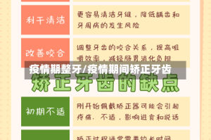 疫情期整牙/疫情期间矫正牙齿