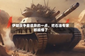 伊朗战争最诡异的一点，把石油专家都搞懵了