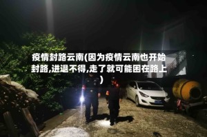 疫情封路云南(因为疫情云南也开始封路,进退不得,走了就可能困在路上)