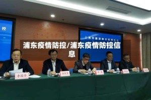 浦东疫情防控/浦东疫情防控信息