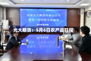 光大期货：5月6日农产品日报