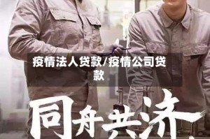 疫情法人贷款/疫情公司贷款