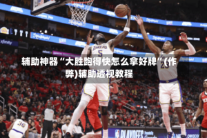 辅助神器“大胜跑得快怎么拿好牌”(作弊)辅助透视教程