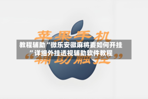 教程辅助“微乐安徽麻将要如何开挂”详细外挂透视辅助软件教程
