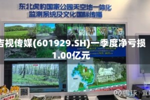 吉视传媒(601929.SH)一季度净亏损1.00亿元