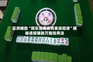 实测辅助“微乐湖南麻将系统规律”揭秘透视辅助万能挂用法
