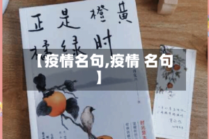 【疫情名句,疫情 名句】