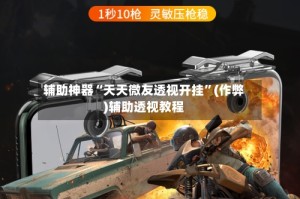 辅助神器“天天微友透视开挂”(作弊)辅助透视教程