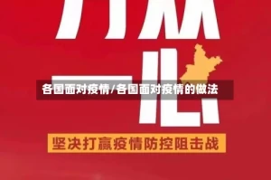 各国面对疫情/各国面对疫情的做法