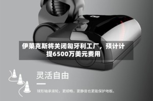 伊莱克斯将关闭匈牙利工厂，预计计提6500万美元费用
