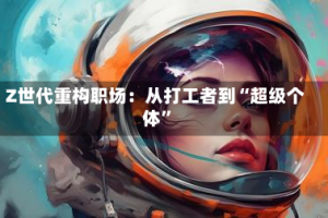 Z世代重构职场：从打工者到“超级个体”
