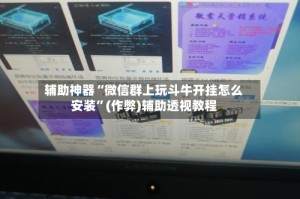 辅助神器“微信群上玩斗牛开挂怎么安装”(作弊)辅助透视教程