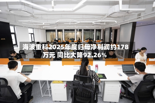 海波重科2025年度归母净利润约178万元 同比大降92.26%-第1张图片