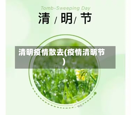 清明疫情散去(疫情清明节)-第1张图片