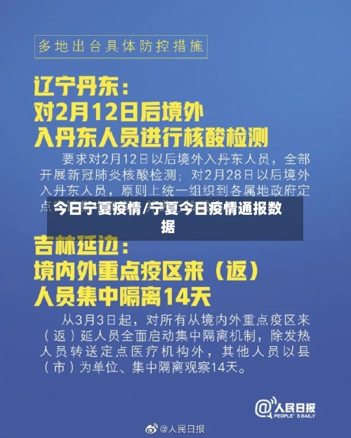 今日宁夏疫情/宁夏今日疫情通报数据-第1张图片