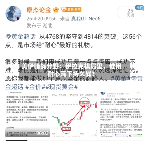 美伊暗战分野：伊拉克棋局里，谁用耐心赢下持久战？-第1张图片