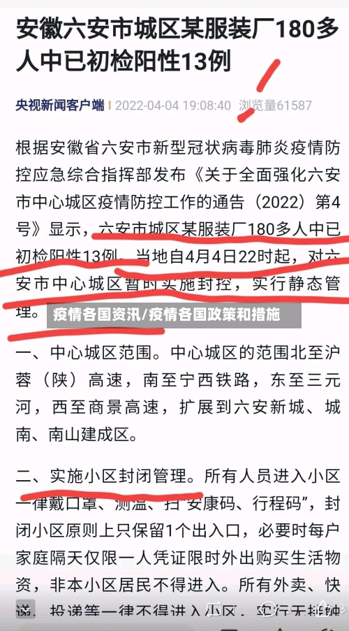 疫情各国资汛/疫情各国政策和措施-第1张图片