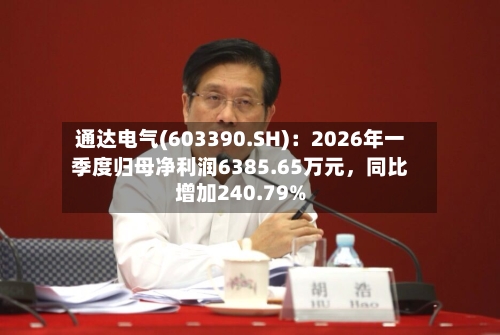 通达电气(603390.SH)：2026年一季度归母净利润6385.65万元，同比增加240.79%-第1张图片