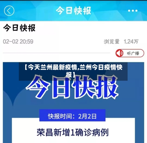 【今天兰州最新疫情,兰州今日疫情快报】-第1张图片