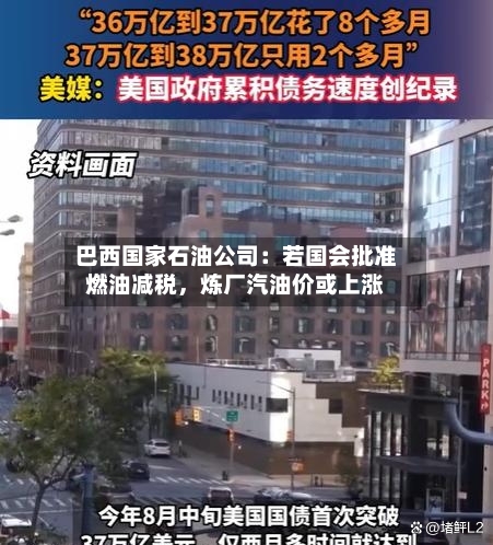 巴西国家石油公司：若国会批准燃油减税，炼厂汽油价或上涨-第1张图片