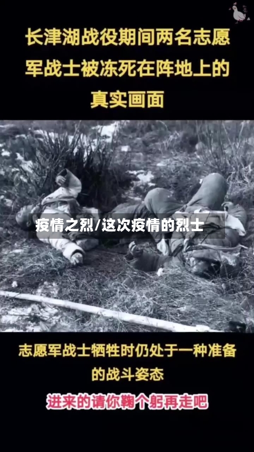 疫情之烈/这次疫情的烈士-第1张图片