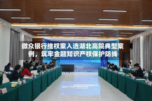 微众银行维权案入选湖北高院典型案例，筑牢金融知识产权保护防线-第1张图片