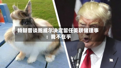 特朗普谈鲍威尔决定留任美联储理事：我不在乎-第2张图片