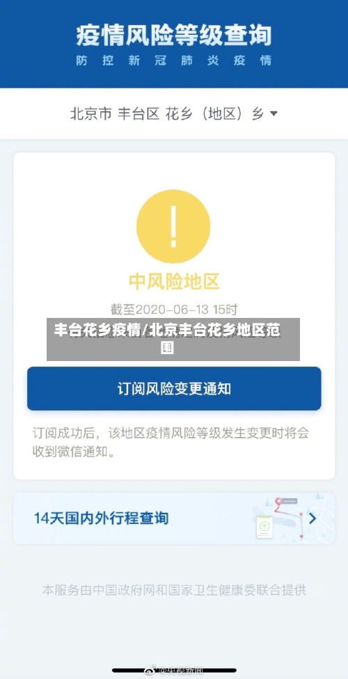 丰台花乡疫情/北京丰台花乡地区范围-第1张图片