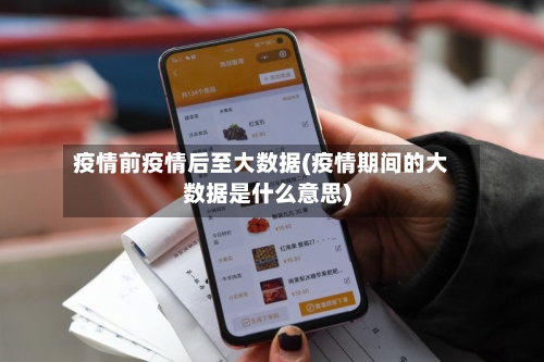 疫情前疫情后至大数据(疫情期间的大数据是什么意思)-第1张图片