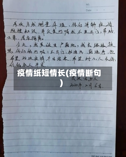 疫情纸短情长(疫情断句)-第2张图片