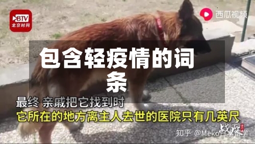 包含轻疫情的词条-第1张图片