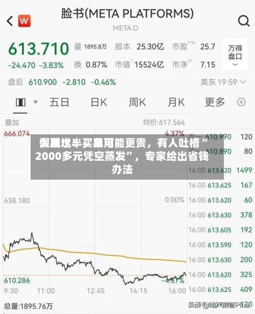 假期过半	，费用大跳水！买早可能更贵，有人吐槽“2000多元凭空蒸发”，专家给出省钱办法-第1张图片