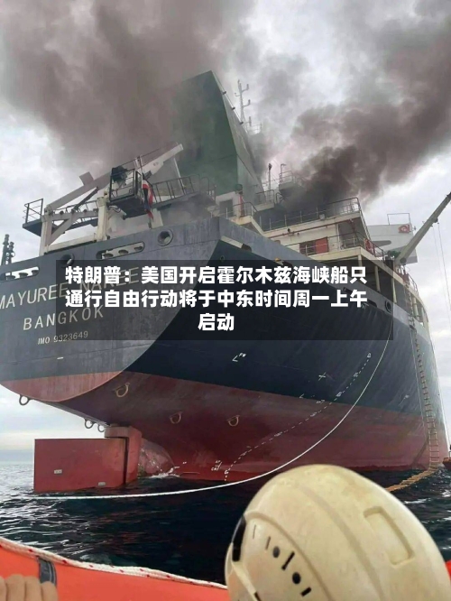特朗普：美国开启霍尔木兹海峡船只通行自由行动将于中东时间周一上午启动-第1张图片